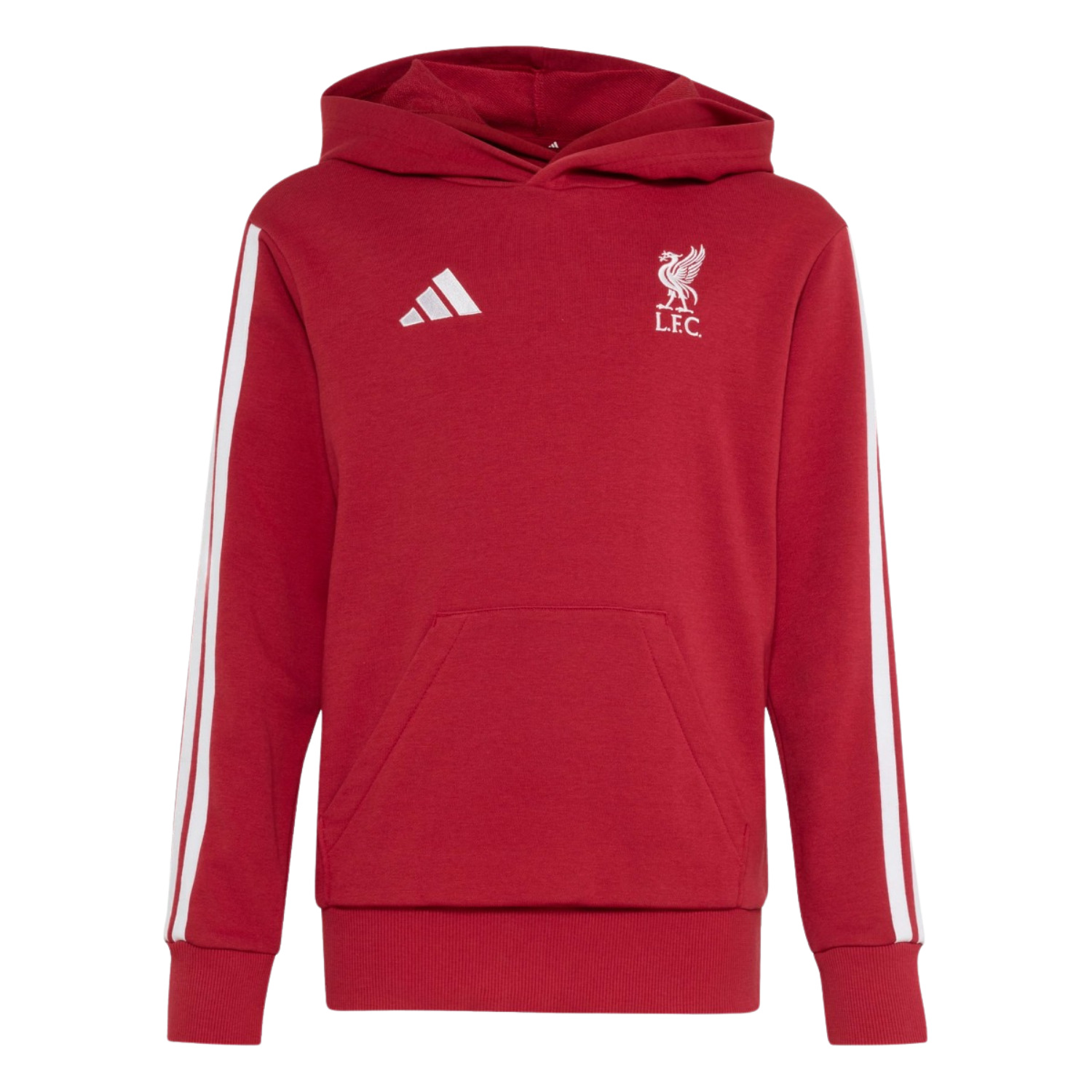 Adidas Liverpool F.C. Hoodie Kids - Red Red 5-6Y Clothing Adidas