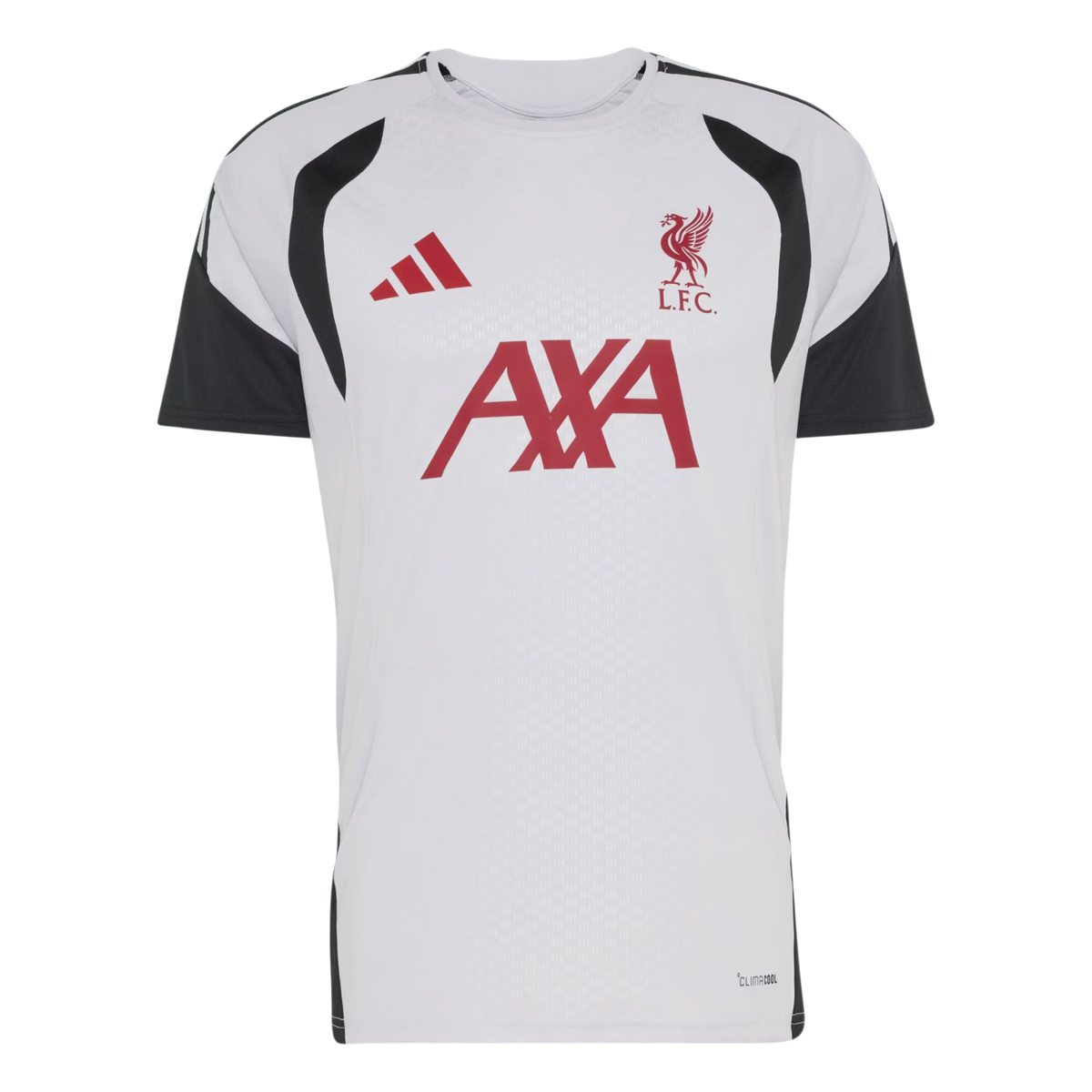 Adidas Liverpool F.C. Tiro Training Jersey Men, Grey, front view