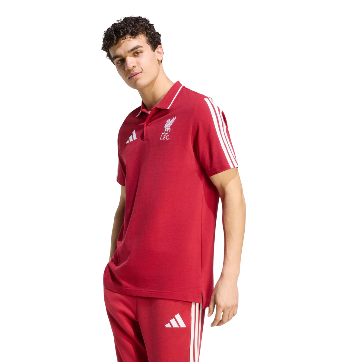 Adidas Liverpool F.C. 26/27 DNA Polo Men - Red Clothing Adidas