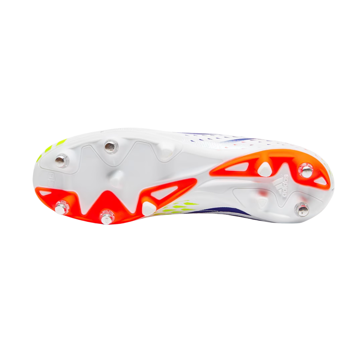 Adidas Predator Edge.3 SG Football shoes, White/Solar Yellow/Power Blue, alternative view