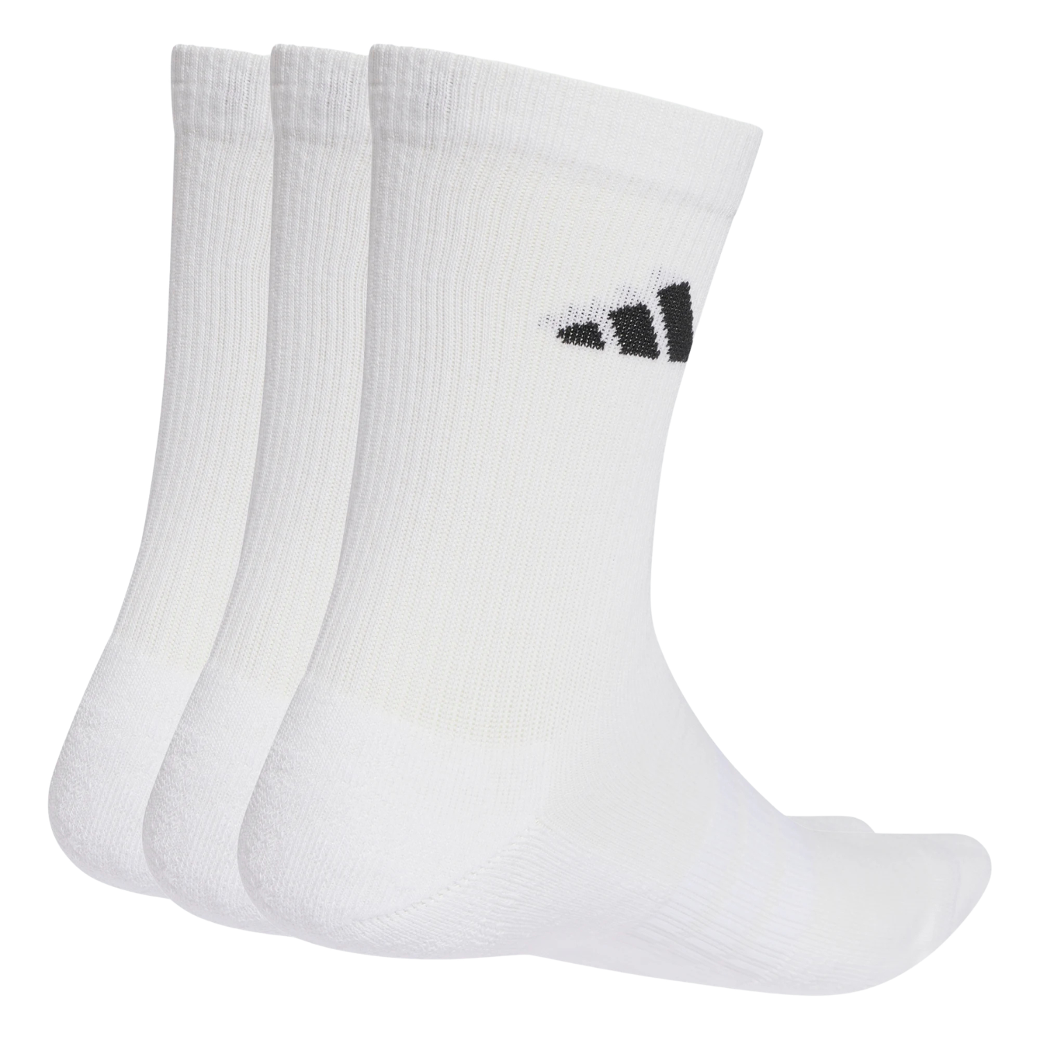 Adidas Cushioned Sportswear Crew 3 Pack Socks Unisex - White Clothing Adidas