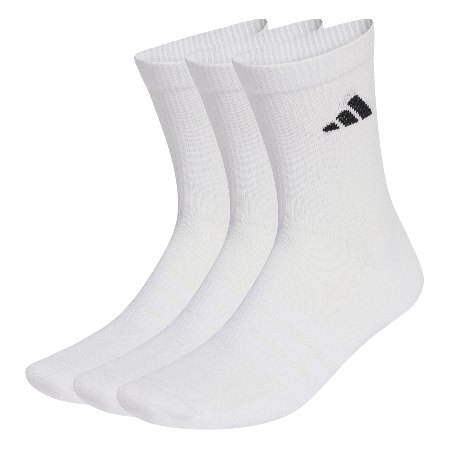Adidas Cushioned Sportswear Crew 3 Pack Socks Unisex - White White Socks Adidas