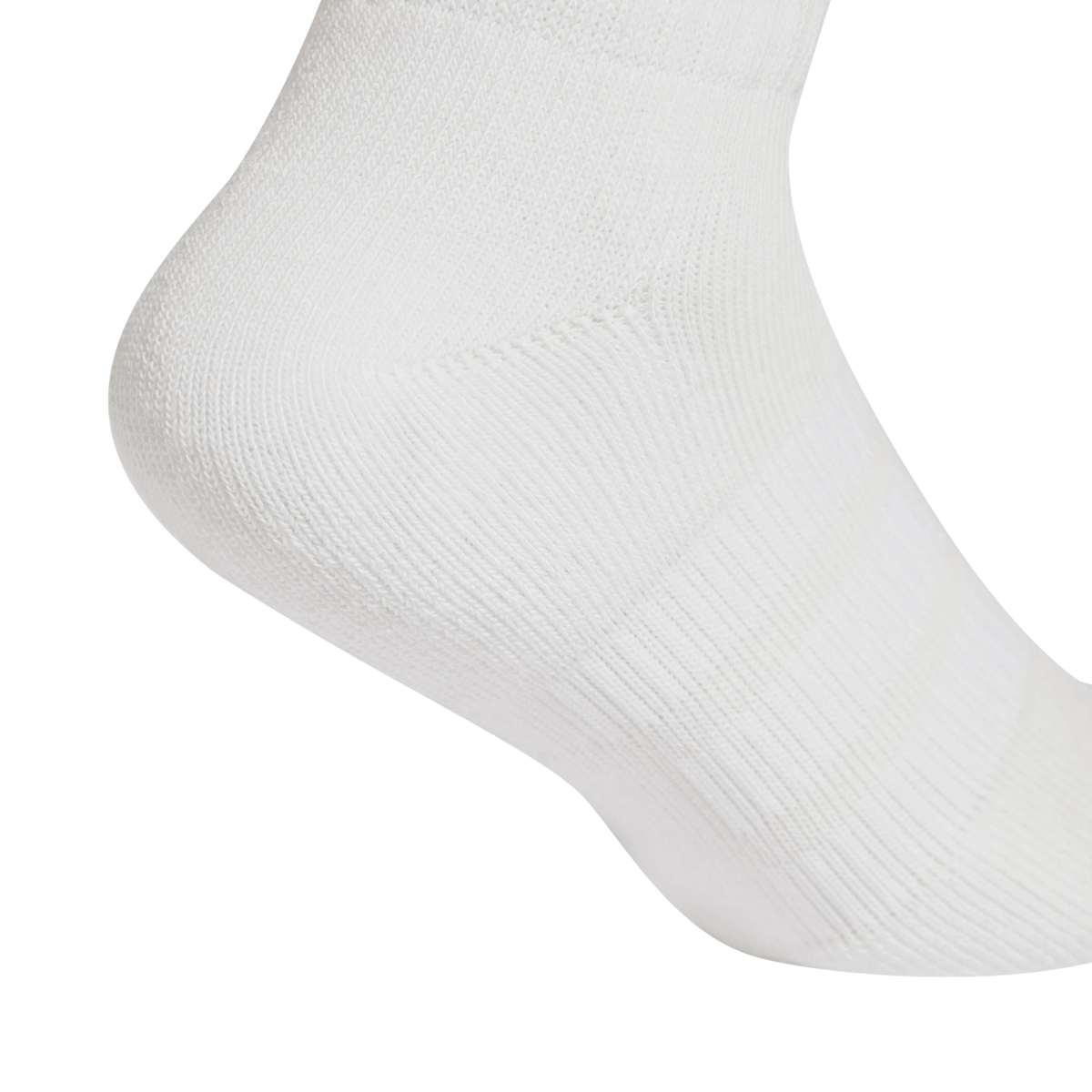 Adidas Cushioned Sportswear Ankle 3 Pack Socks Kids - White/White/Black Clothing Adidas