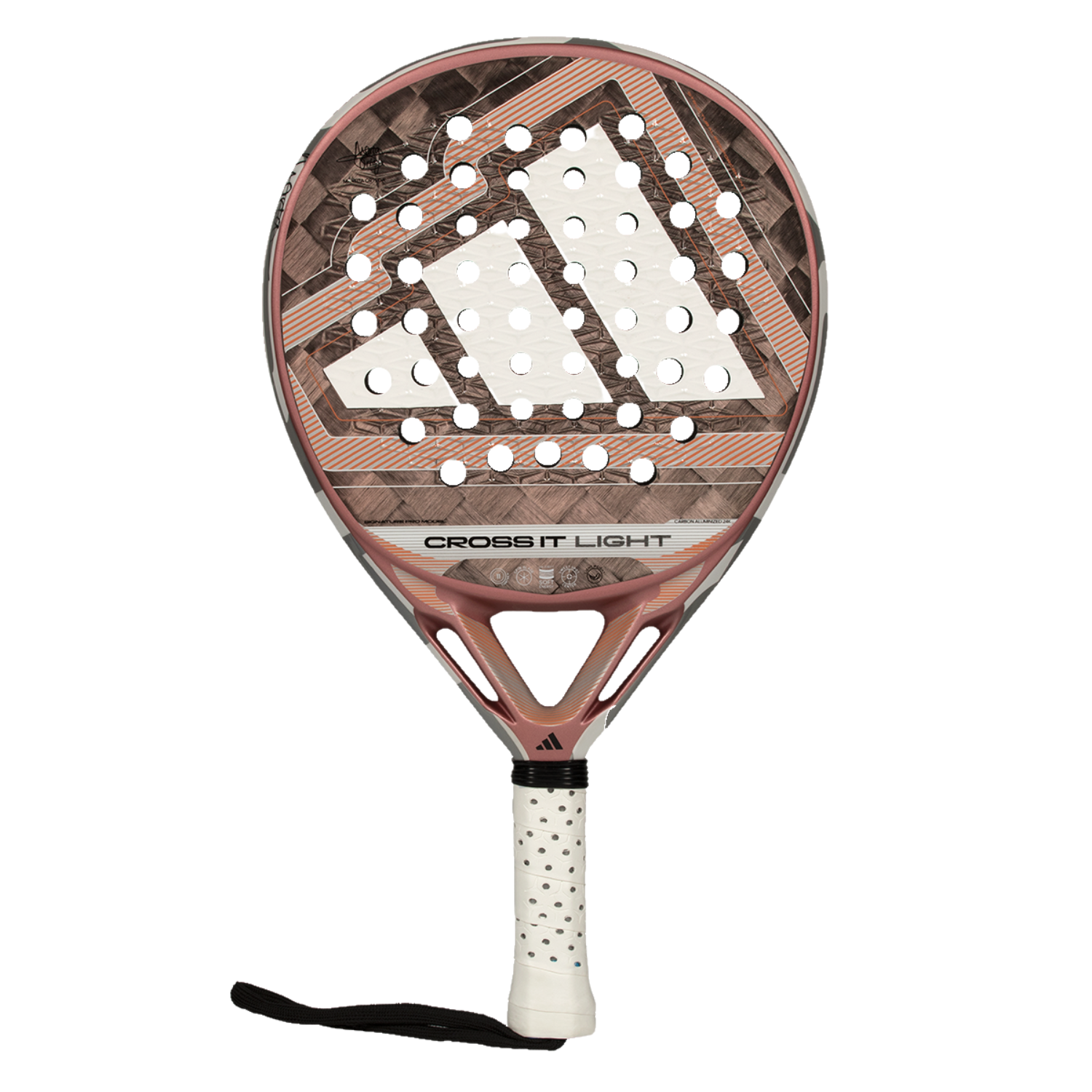 Adidas Cross It Light 2026 Padel Racket - Pink/Silver Padel Adidas