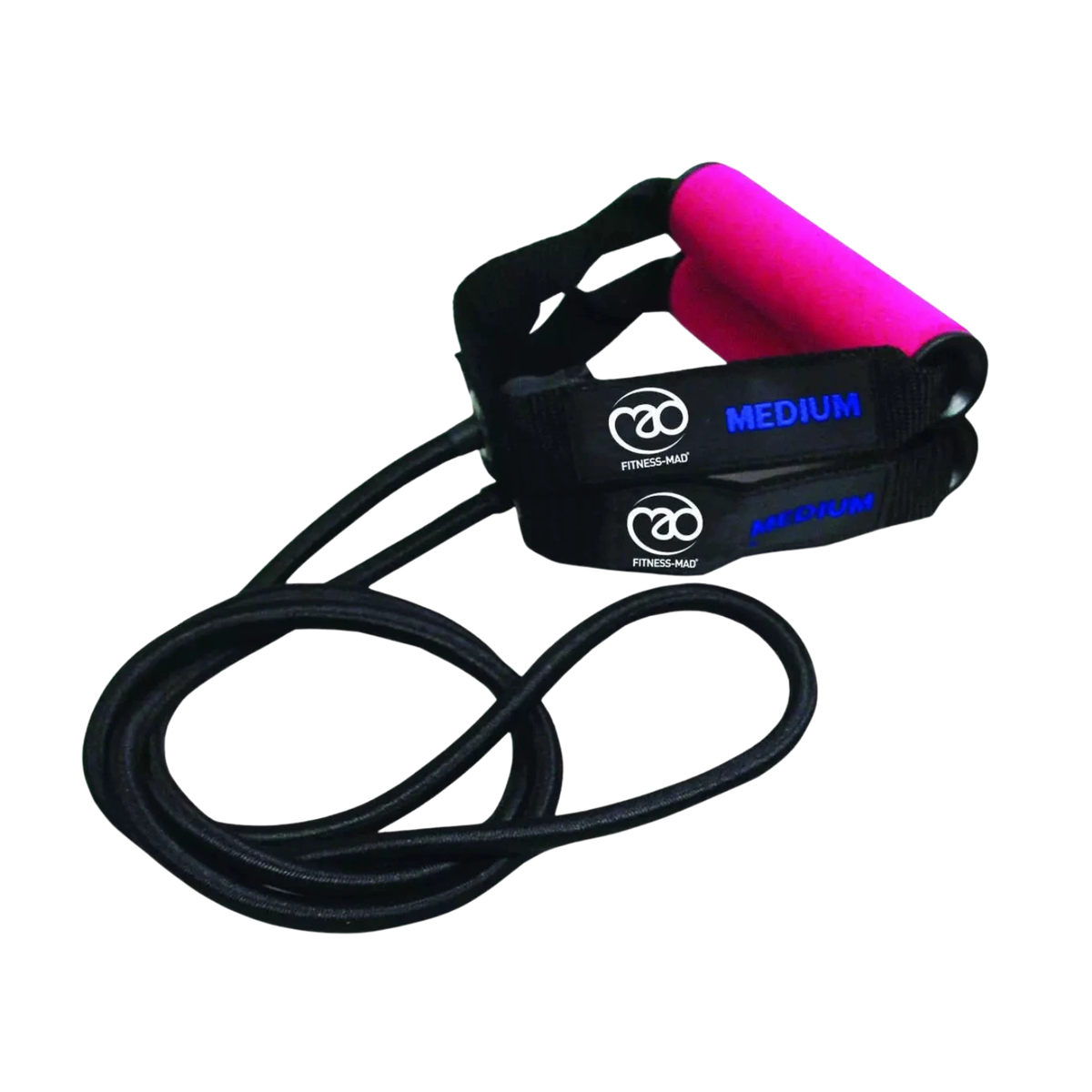 Fitness Mad Medium Resistance Tube & Exercise Guid Clearance Fitness Mad