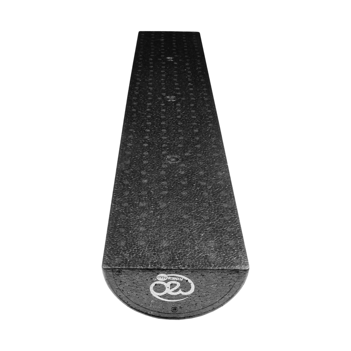 Fitness Mad Half Round Roller 90cm, Black, side view