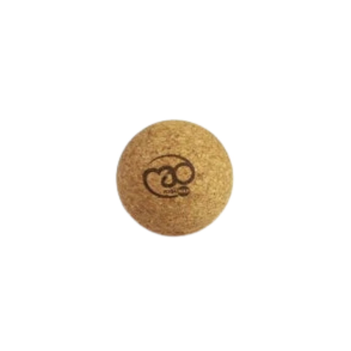 Fitness Mad Cork Massage Ball 7cm, front view