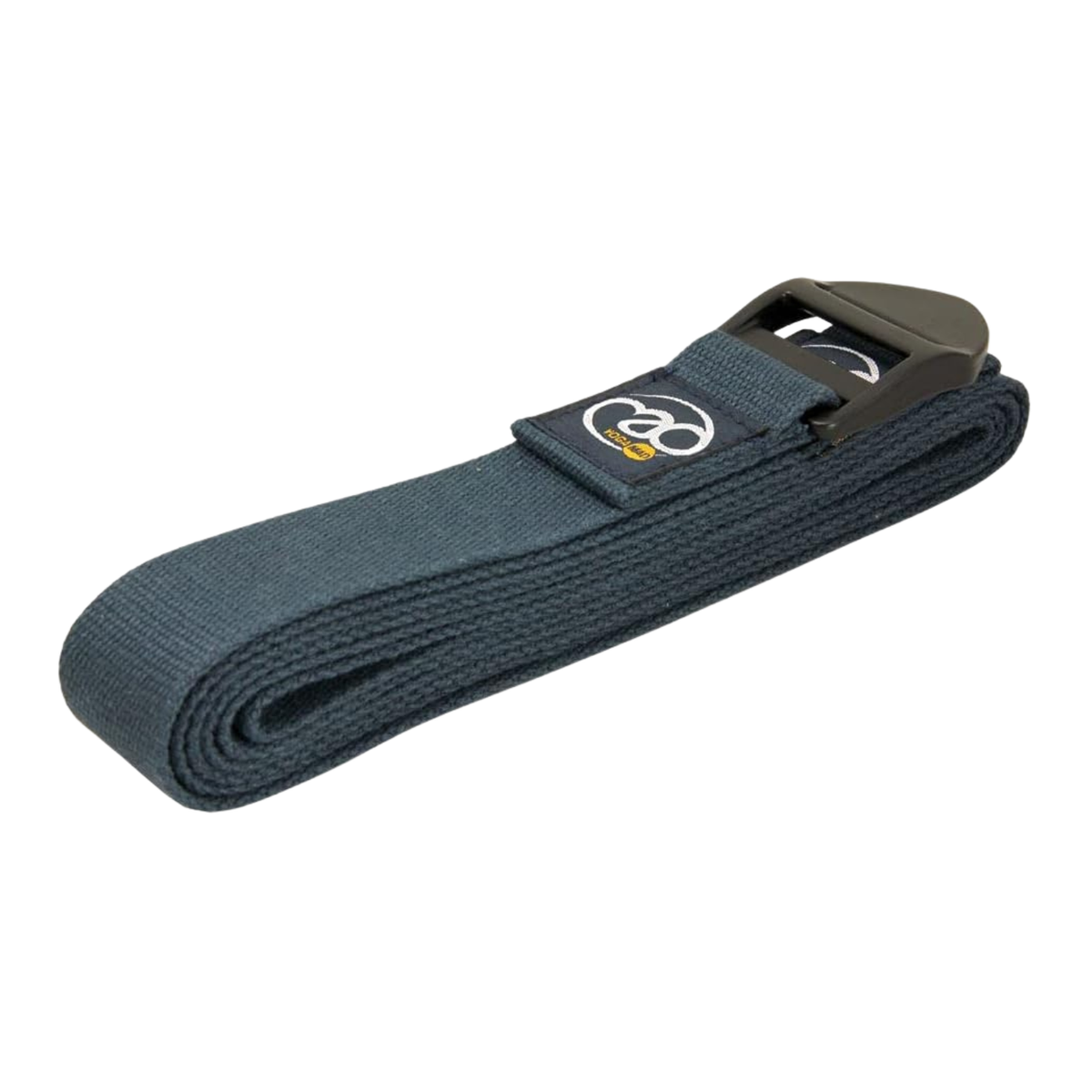FItness Mad Standard Yoga Belt 2M, Silver Graphite, front view