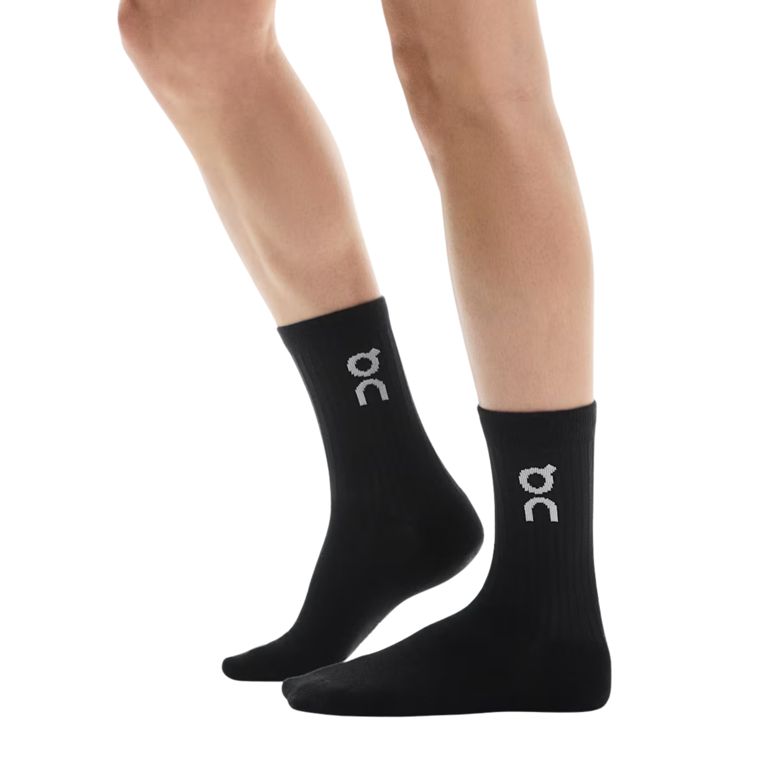 On Running Logo Sock High 3 Pack - Black Clothing On Running