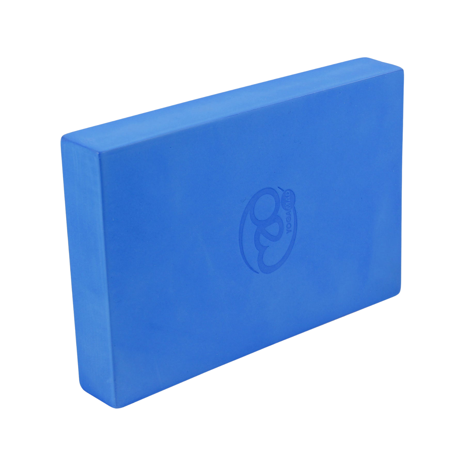 Fitness Mad Full Yoga Block EVA Foam – Blue (YBLEV Exercise & Fitness Fitness Mad
