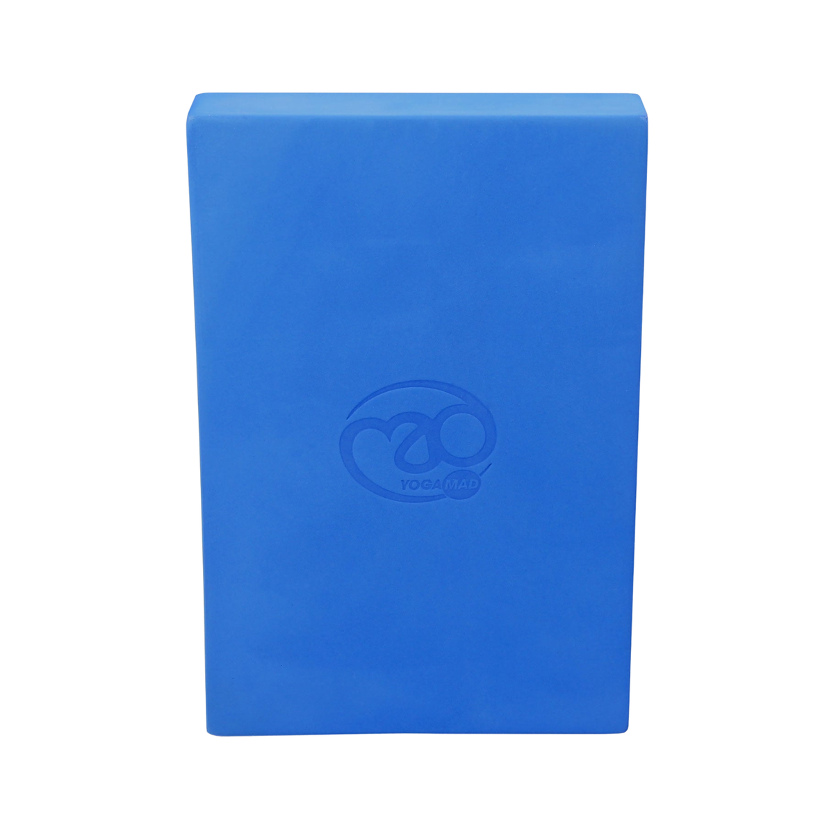 Fitness Mad Full Yoga Block EVA Foam – Blue (YBLEV Exercise & Fitness Fitness Mad