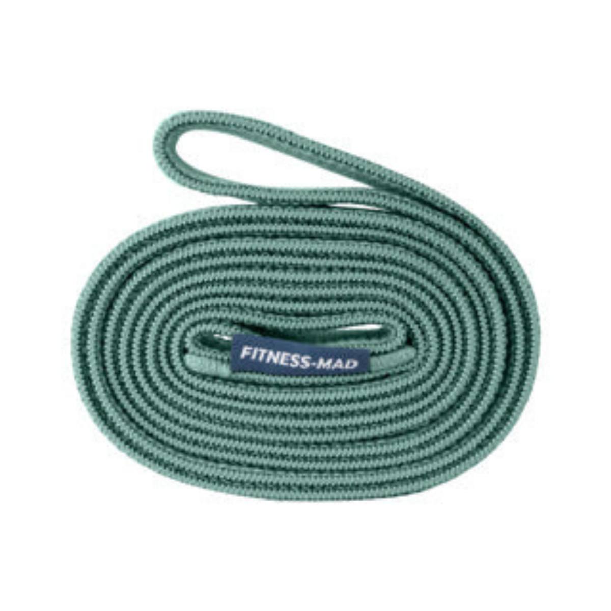 Fitness Mad Fabric Resistance Loop Light, Turquoise, back view