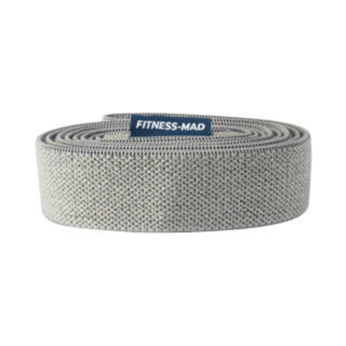Fitness Mad Fabric Resistance Loop Medium, Grey, front view