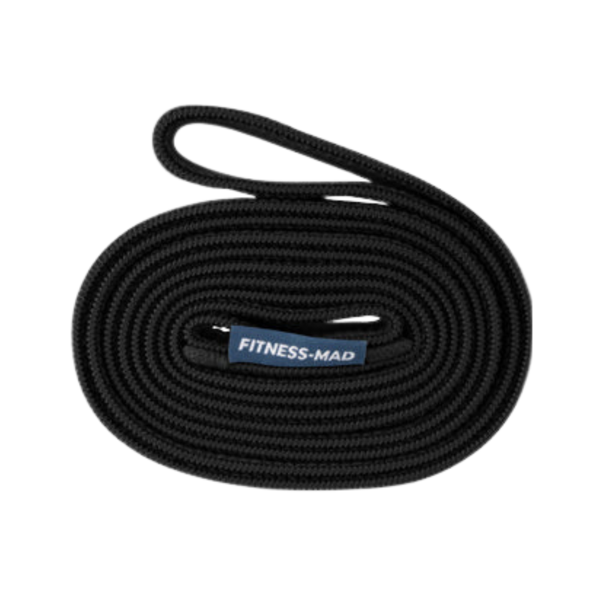 Fitness Mad Fabric Resistance Loop Strong, Black, back view