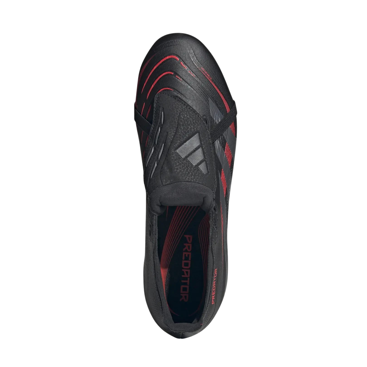 Adidas Predator League FT FG/MG Football Boots, Core Black/Red, alternative view