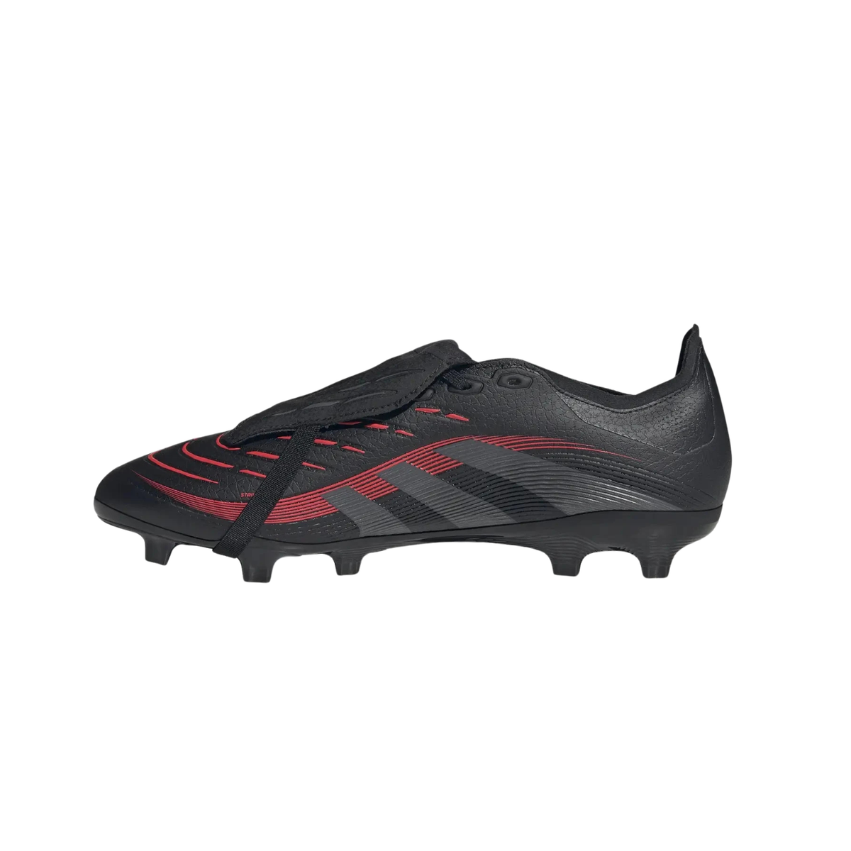Adidas Predator League FT FG/MG Football Boots, Core Black/Red, back view