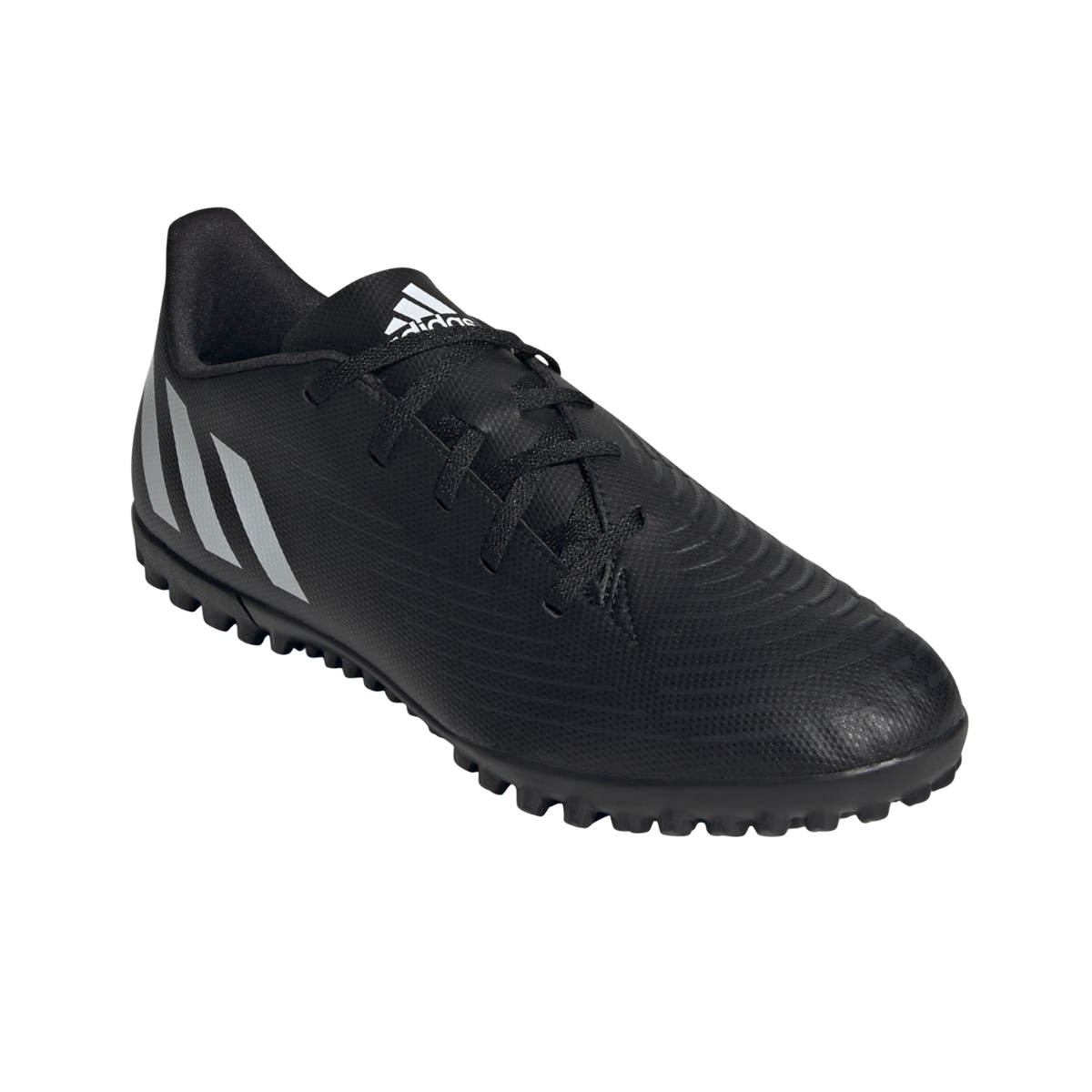 Adidas PREDATOR EDGE.4 TF Men BOOTS, Black/White/Vivid Red, back view