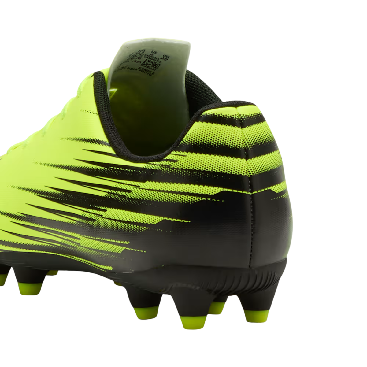 Puma Attacanto II FG/AG Football Boots Junior, Yellow Alert/ Black, detail view