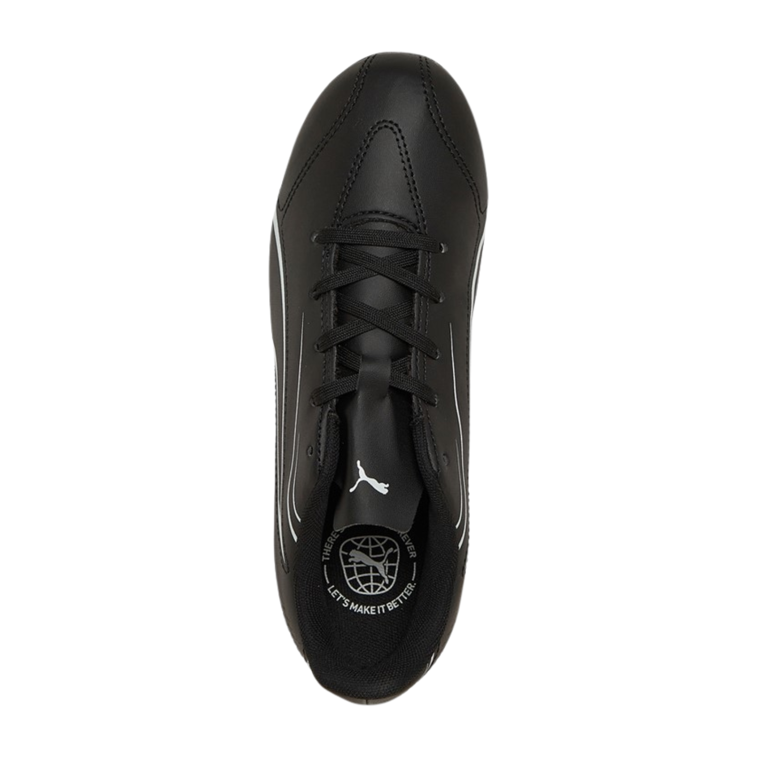 Puma Victoria FG/AG Football Boots Unisex - Puma Black/ White 10748301