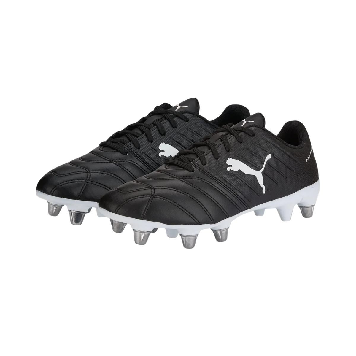 Puma Avant Rugby Boots Unisex, Puma Black/White, side view