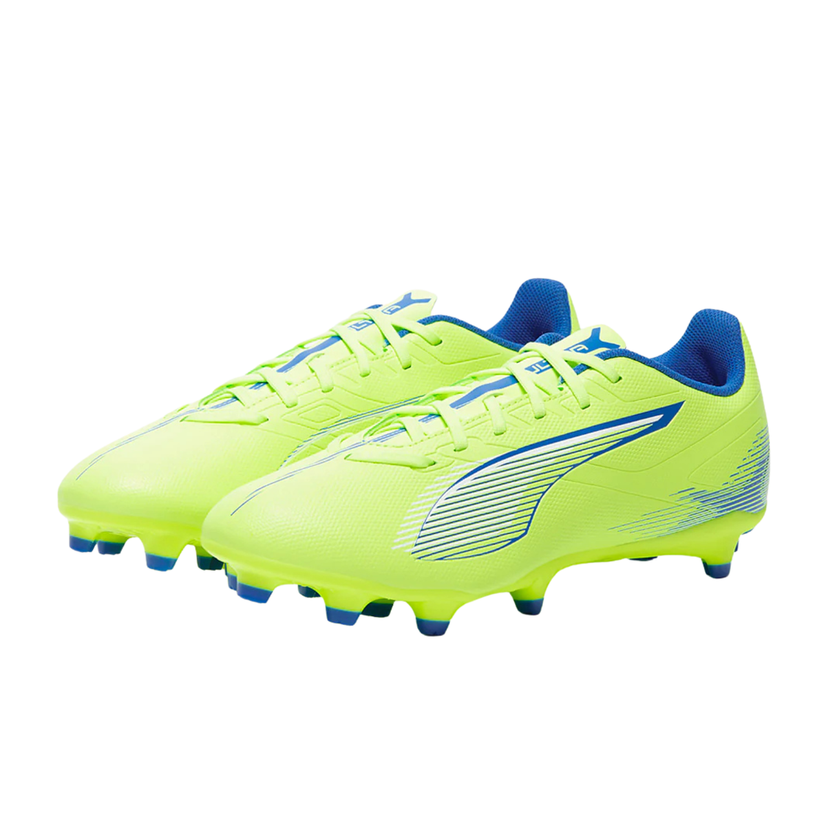 Puma Ultra 5 Play FG/AG Football Boots Unisex, Fizzy Apple/ Puma White/ Bluemazing, alternative view