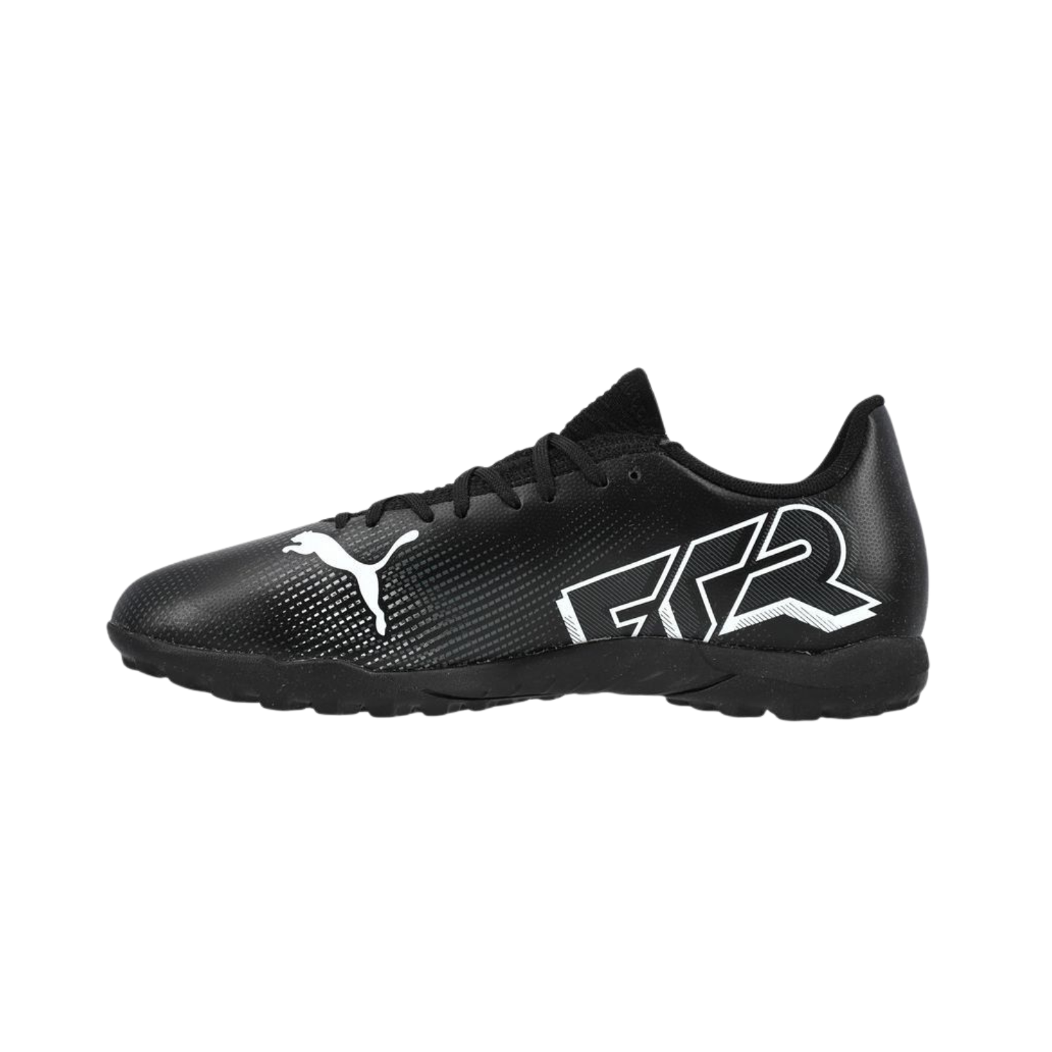 Puma Future 7 Play TT Football Shoe Unisex - Puma Black/White 107726 PUMA BLACK PUMA WHITE shoes Puma