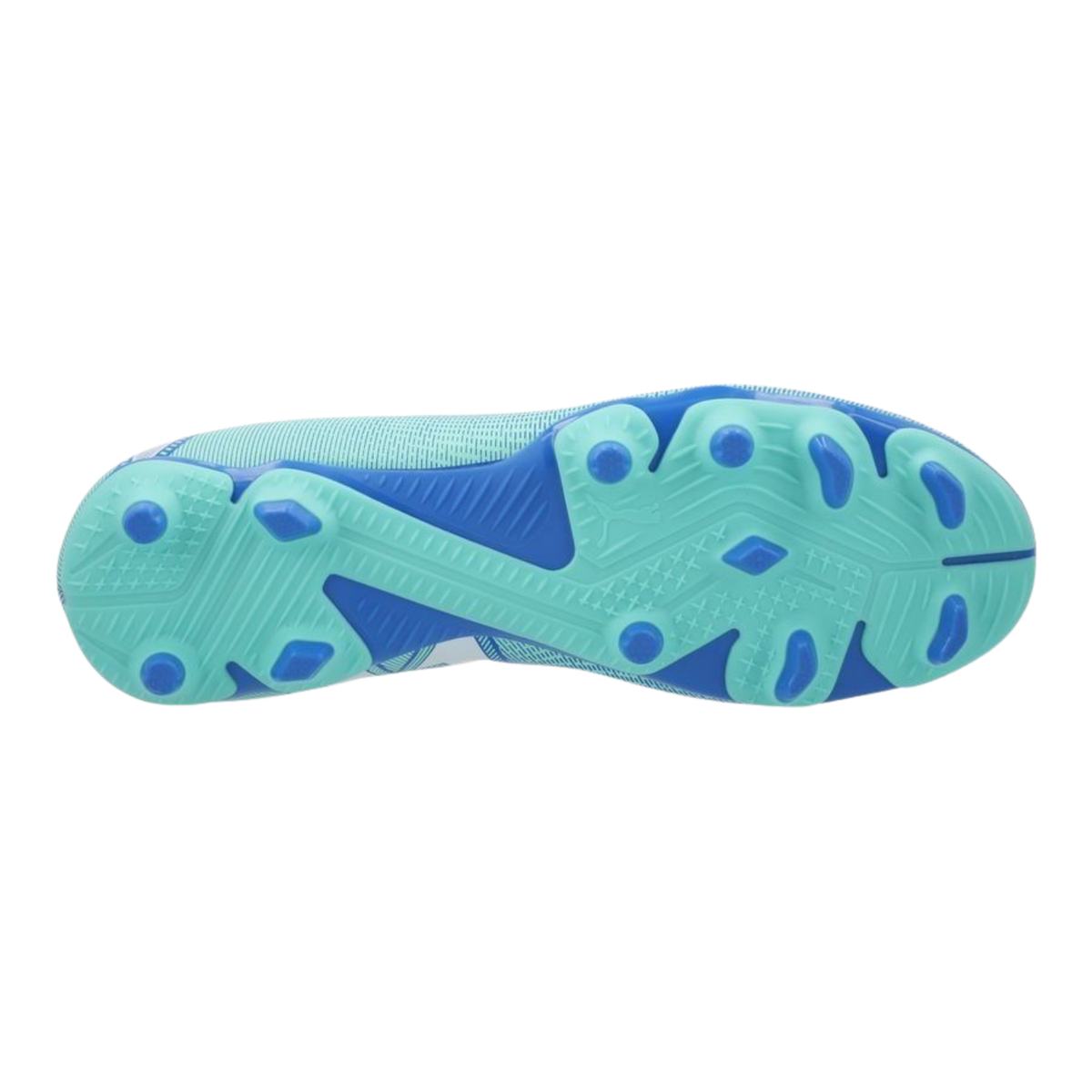 Puma Future 7 Play FG/AG Football Boots Junior, Hyperlink Blue/Mint/Puma White, additional view