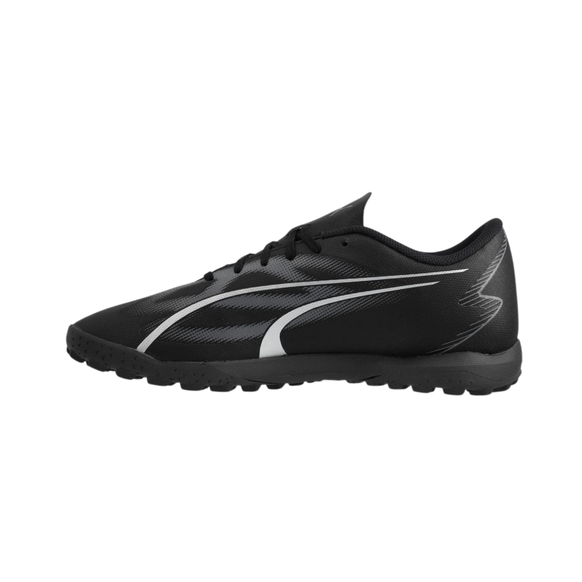 Puma Ultra Play TT Turf Football Shoes Unisex, Puma Black/Asphalt, front view