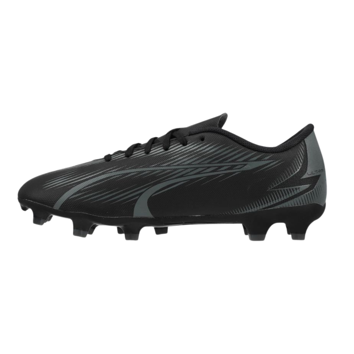 Puma Ultra Play FG/AG Football Boots Unisex, Puma Black/ Copper Rose, front view