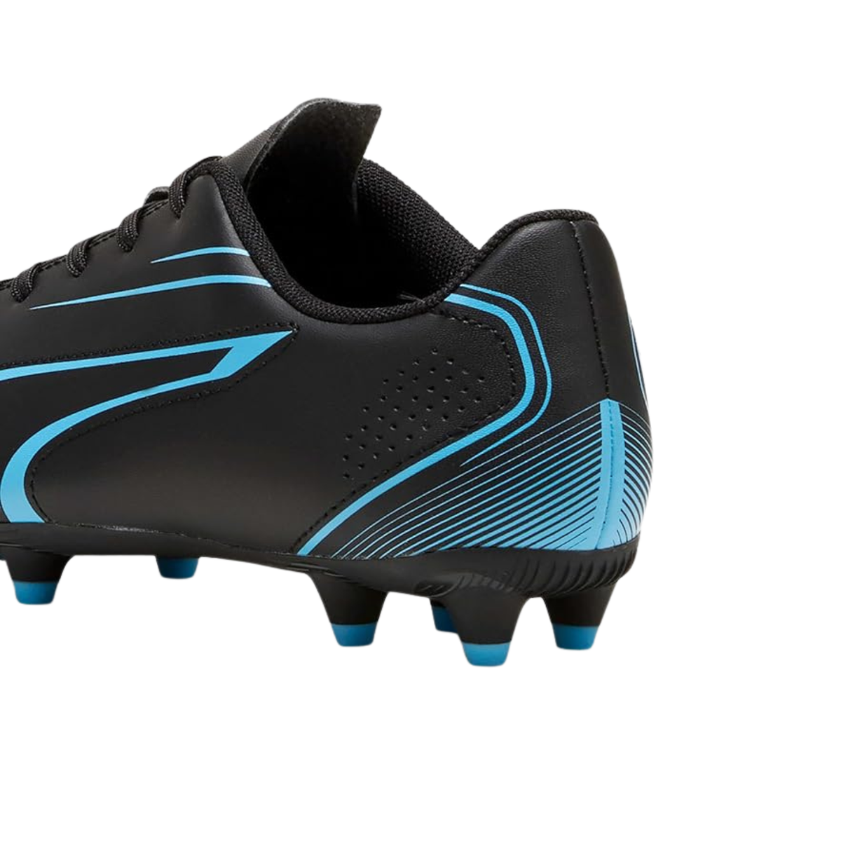 Puma Vitoria FG/AG Football Boots Unisex, Puma Black/ Luminous Blue, alternative view