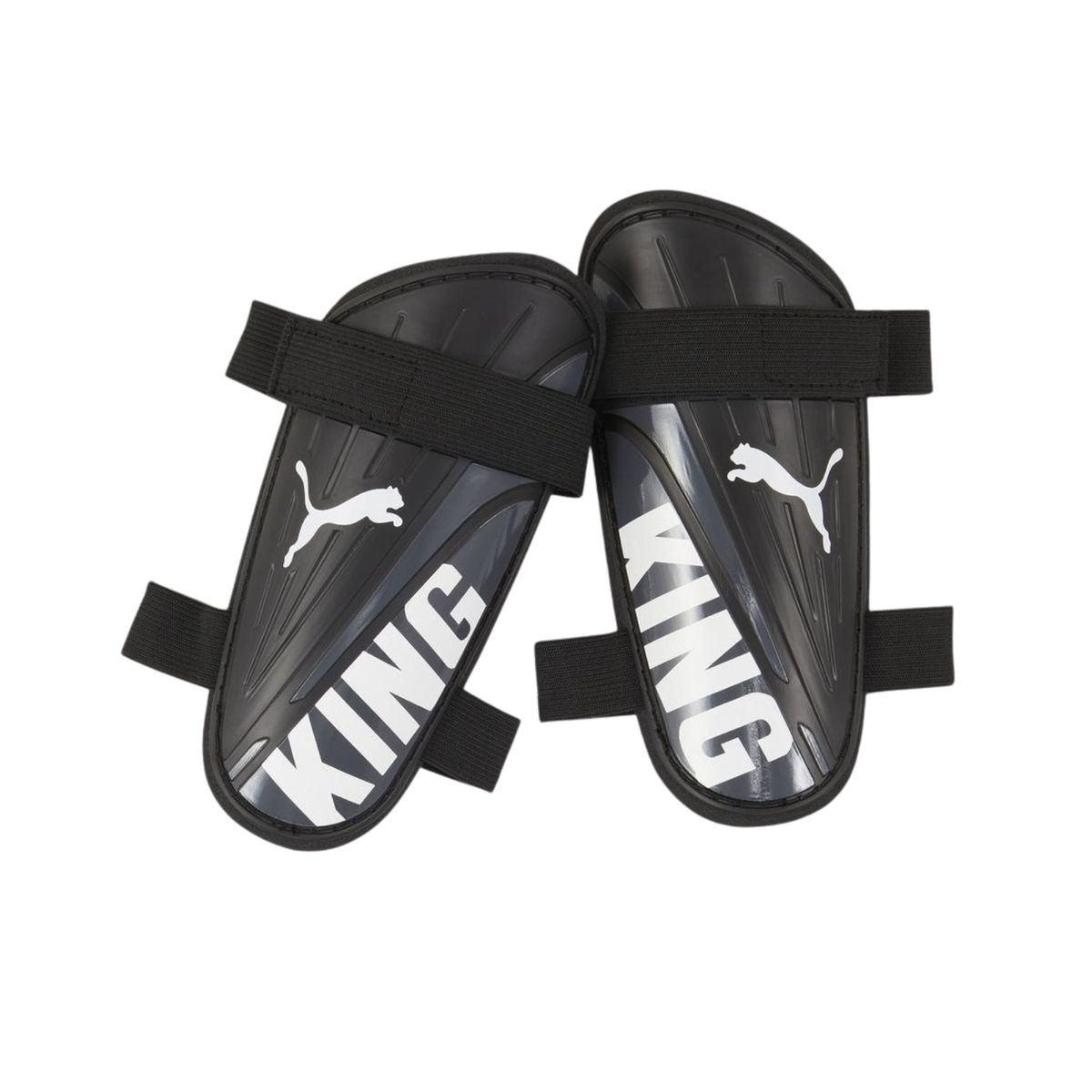Puma King Strap Shin Guards Unisex - Puma Black/ White 030935-01 PUMA BLACK PUMA WHITE Accessories Puma