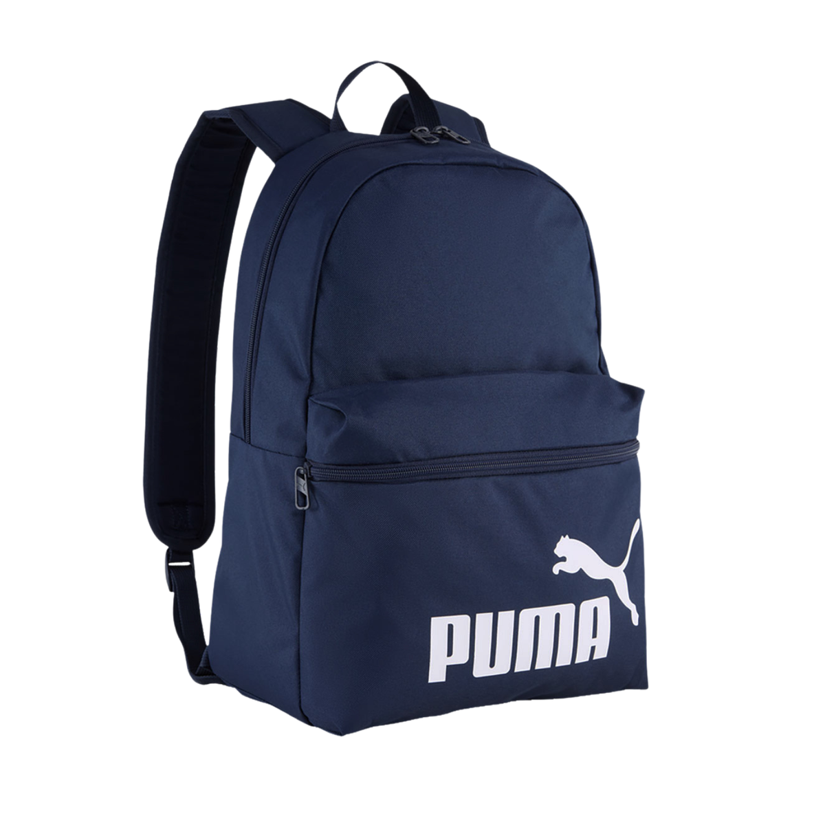 Puma Phase Backpack, Puma Navy, front view