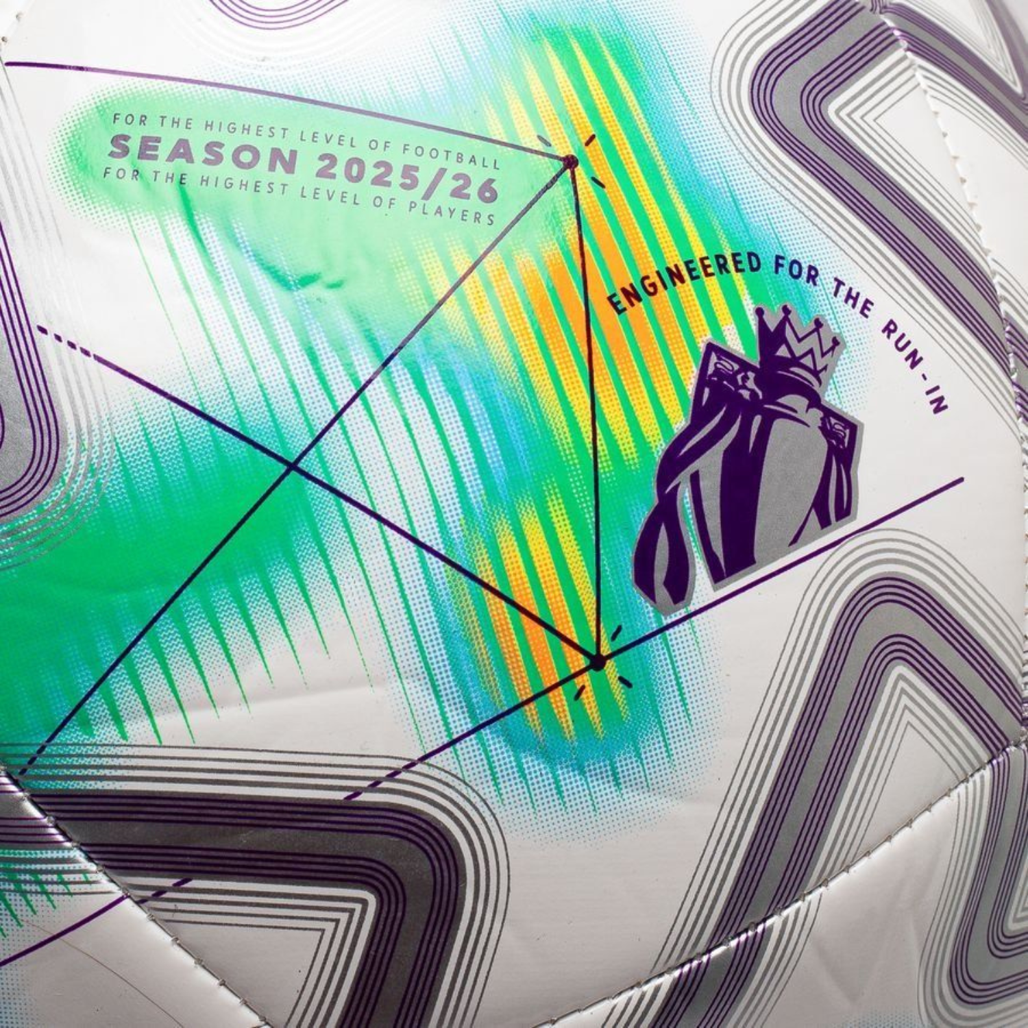 Puma Orbita Play PL Thrill Football - Puma White/ Yellow 08471901
