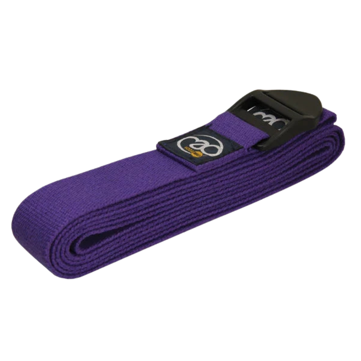 Fitness Mad Standard Yoga Belt Cotton 2.0m, Purple