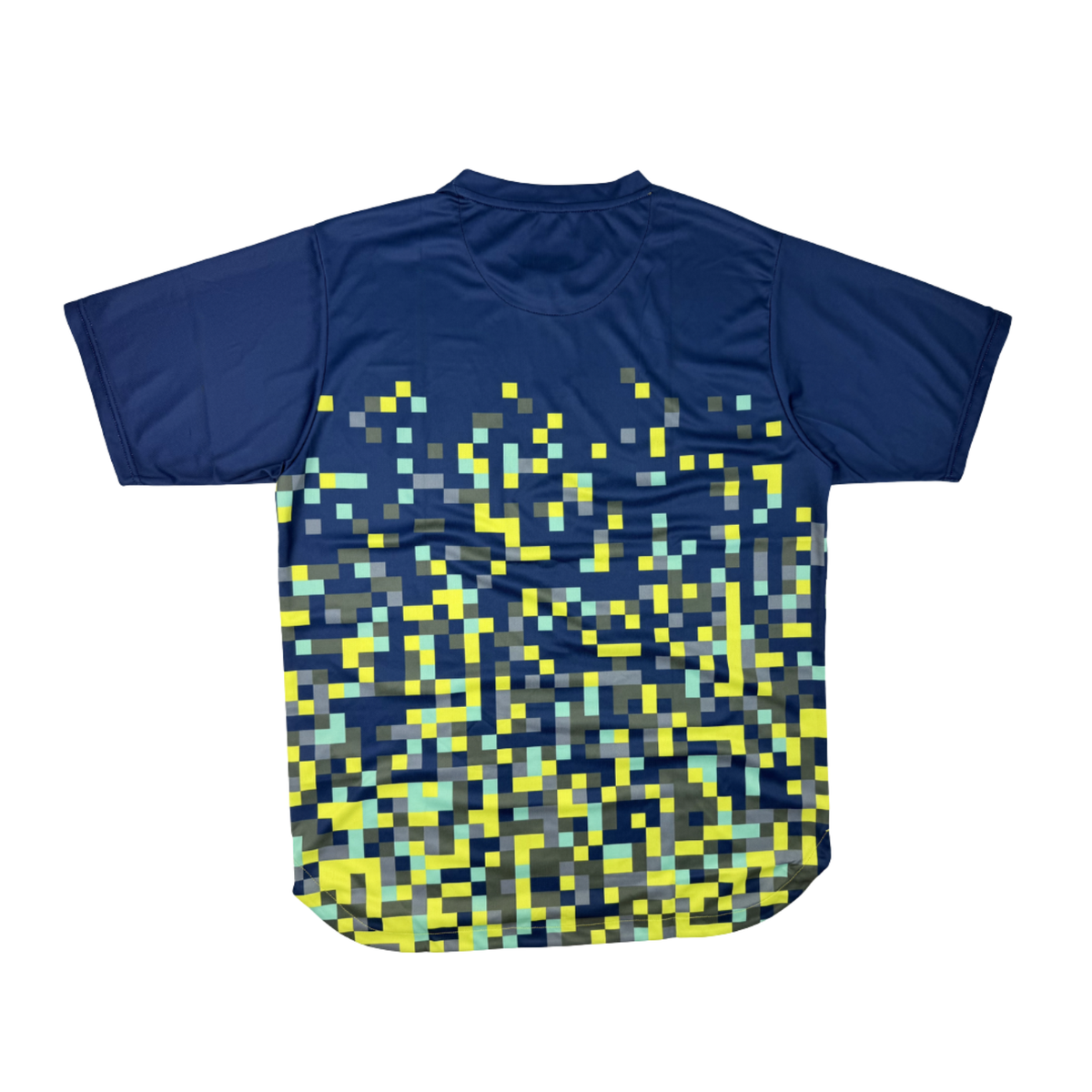 AIXO Pixel Mens T-Shirt - Navy T-shirt Aixo