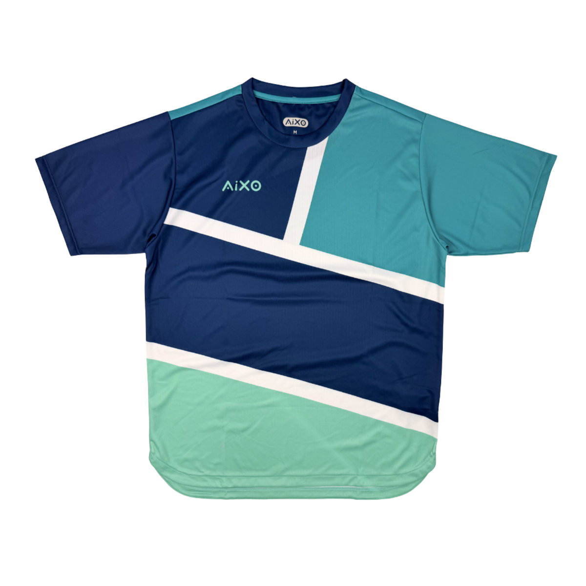 AIXO Court Mens T -Shirt - Navy Navy T-shirt Aixo