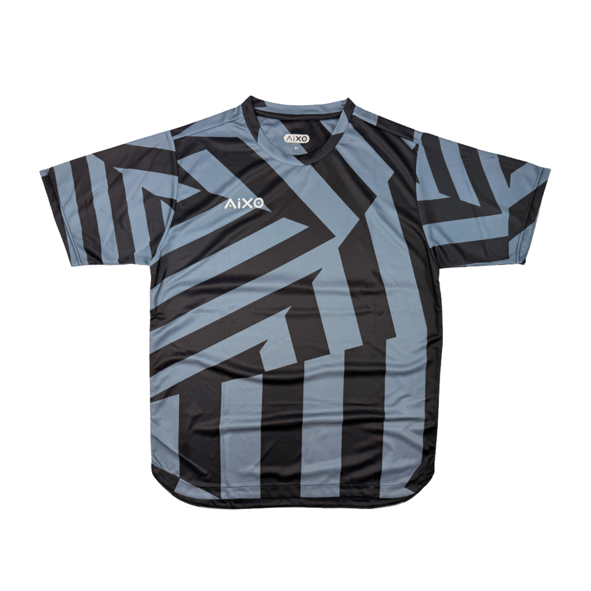 AIXO Chaos Camo Mens T-Shirt - Slate Slate T-shirt Aixo