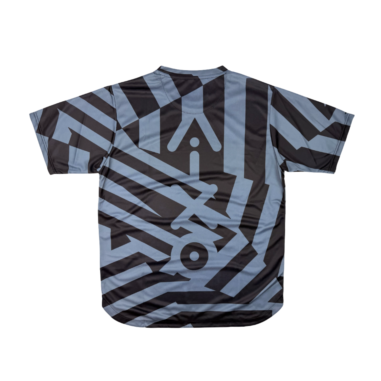 AIXO Chaos Camo Mens T-Shirt - Slate T-shirt Aixo