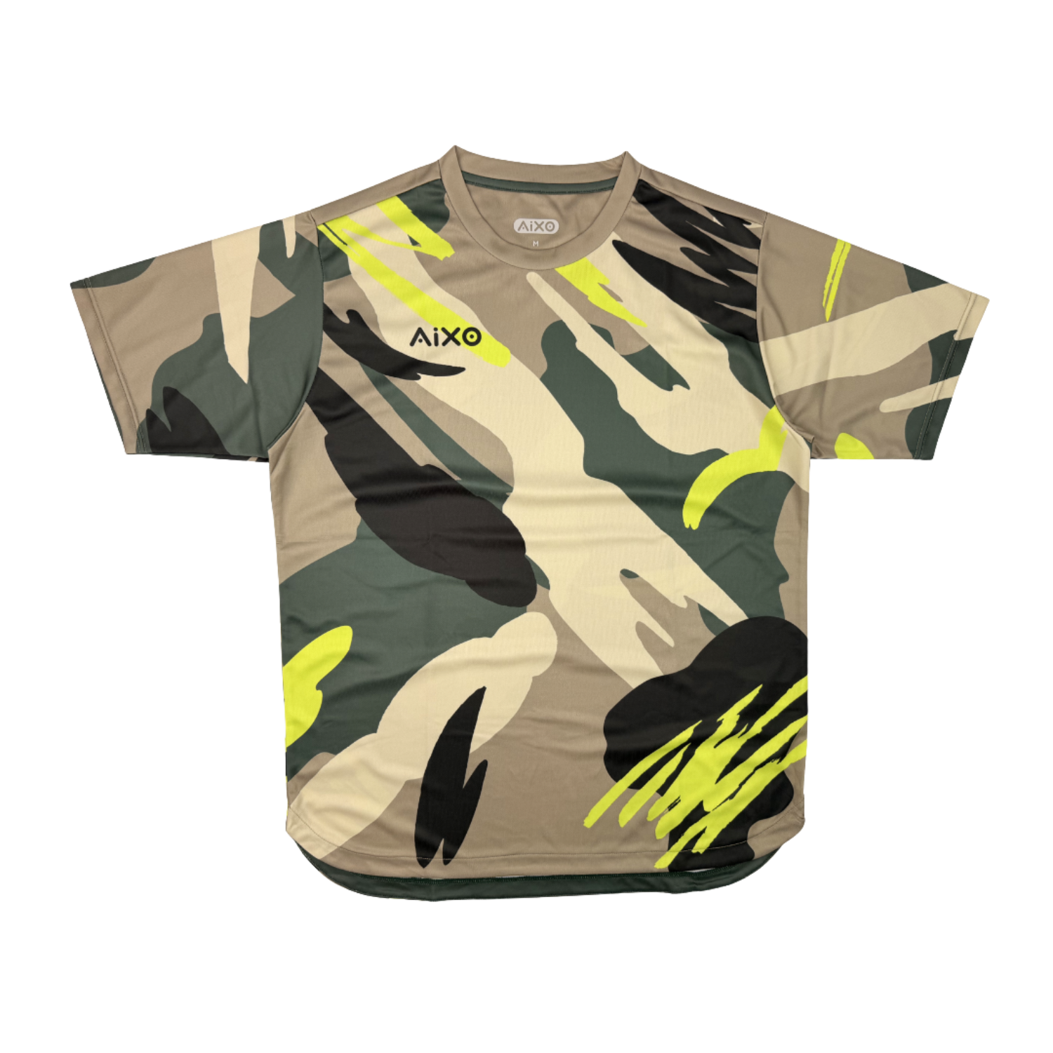 AIXO Abstract Mens T-Shirt - Stone Stone T-shirt Aixo