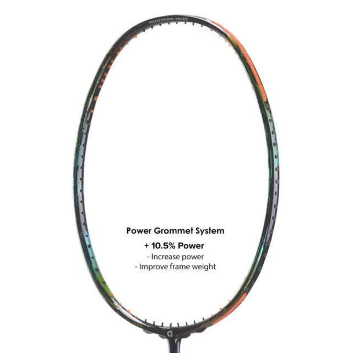 Apacs Fantala Pro 101 Badminton Racket (Unstrung), Black, additional view