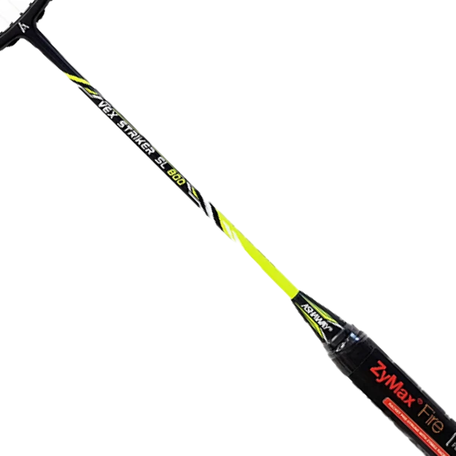 Ashaway Vex Striker 800 SL 5U Badminton Racket - Black/Yellow by Ashaway