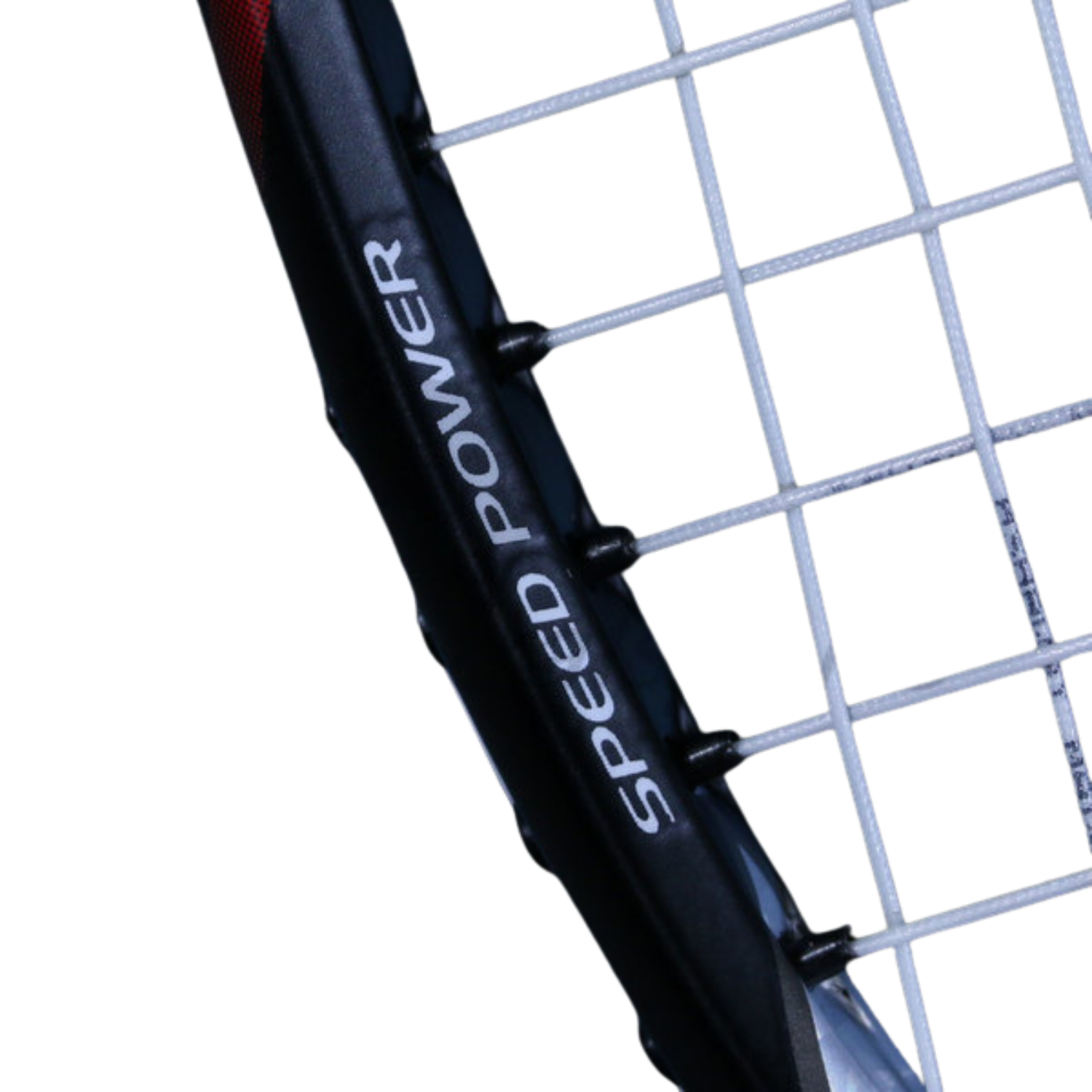 Ashaway Superlight 7 Hex Badminton Racket - Silver/Red Badminton Rackets Ashaway