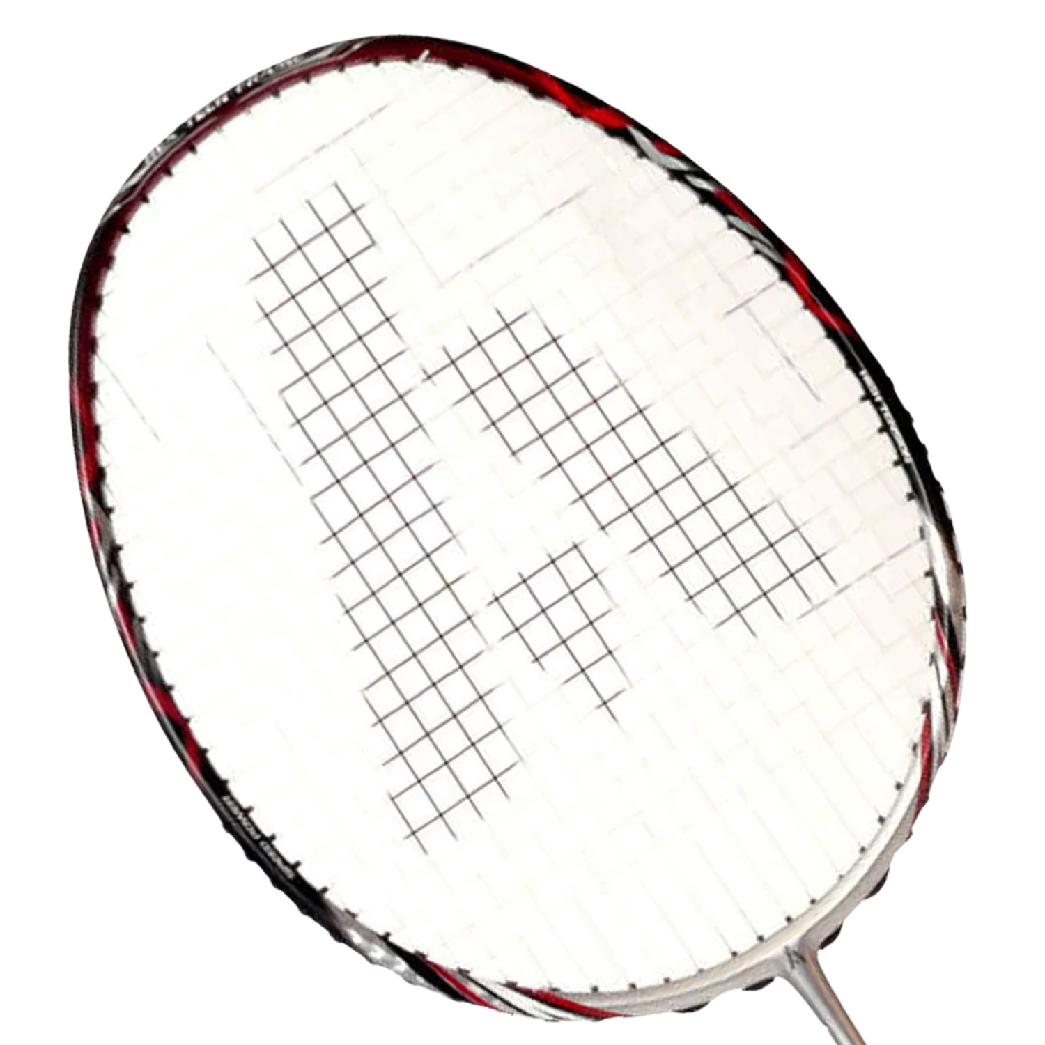 Ashaway Superlight 7 Hex Badminton Racket - Silver/Red Silver Red 5UG4 Badminton Rackets Ashaway