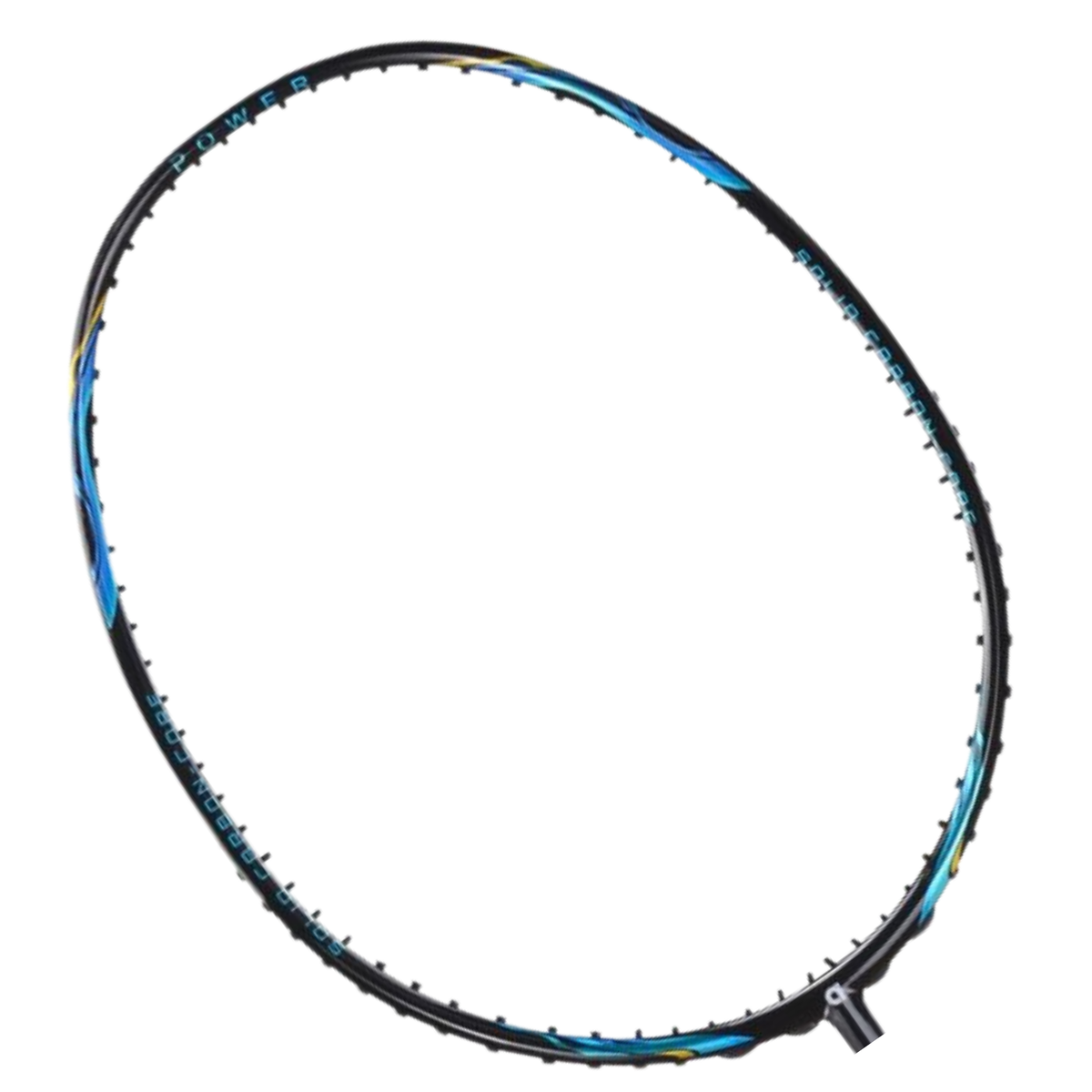 Apacs Imperial Power Badminton Racket, Black/Blue, front view