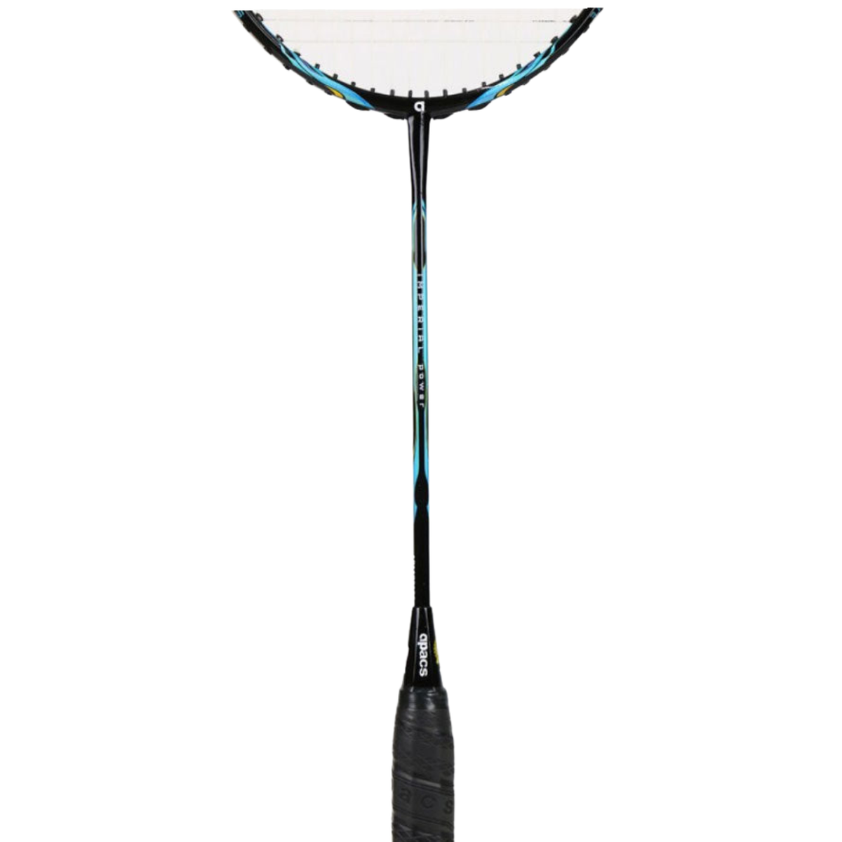 Apacs Imperial Power Badminton Racket, Black/Blue, detail view