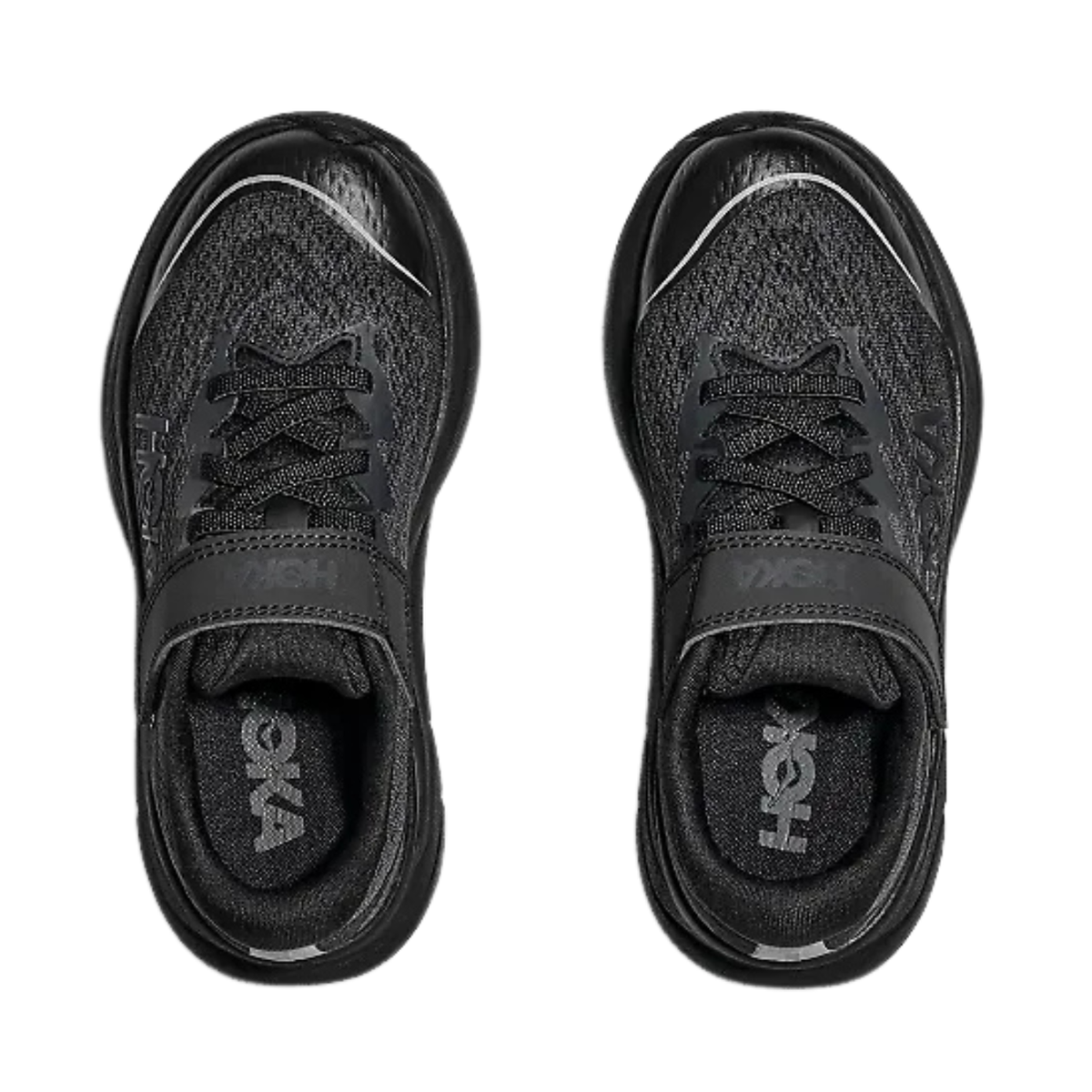 Hoka Rincon 4 Running Shoe Kids - Black Running Shoes Hoka