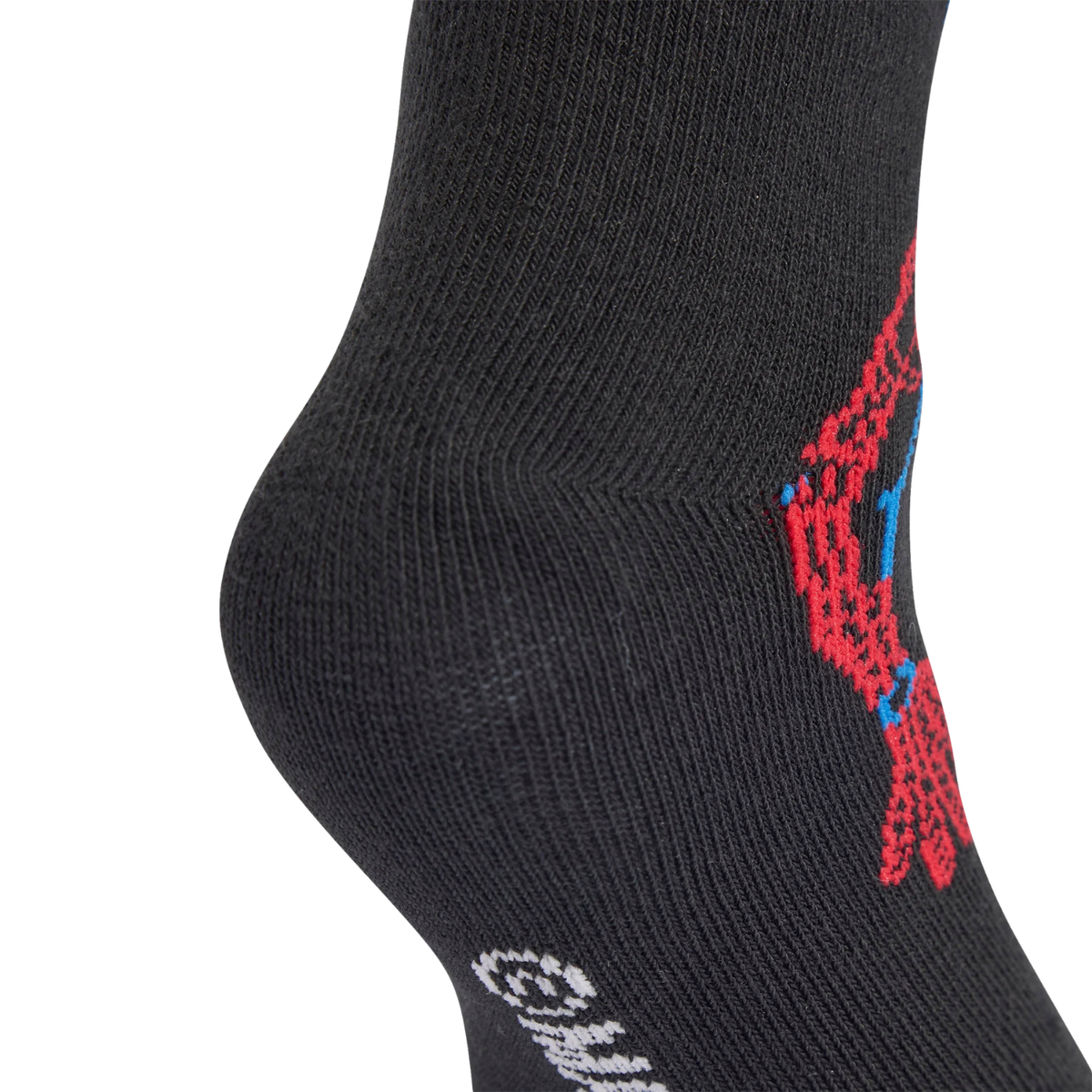 Adidas Marvel Spider-Man Socks Kids - Black/Dark Blue/White KR2366 Clothing Adidas