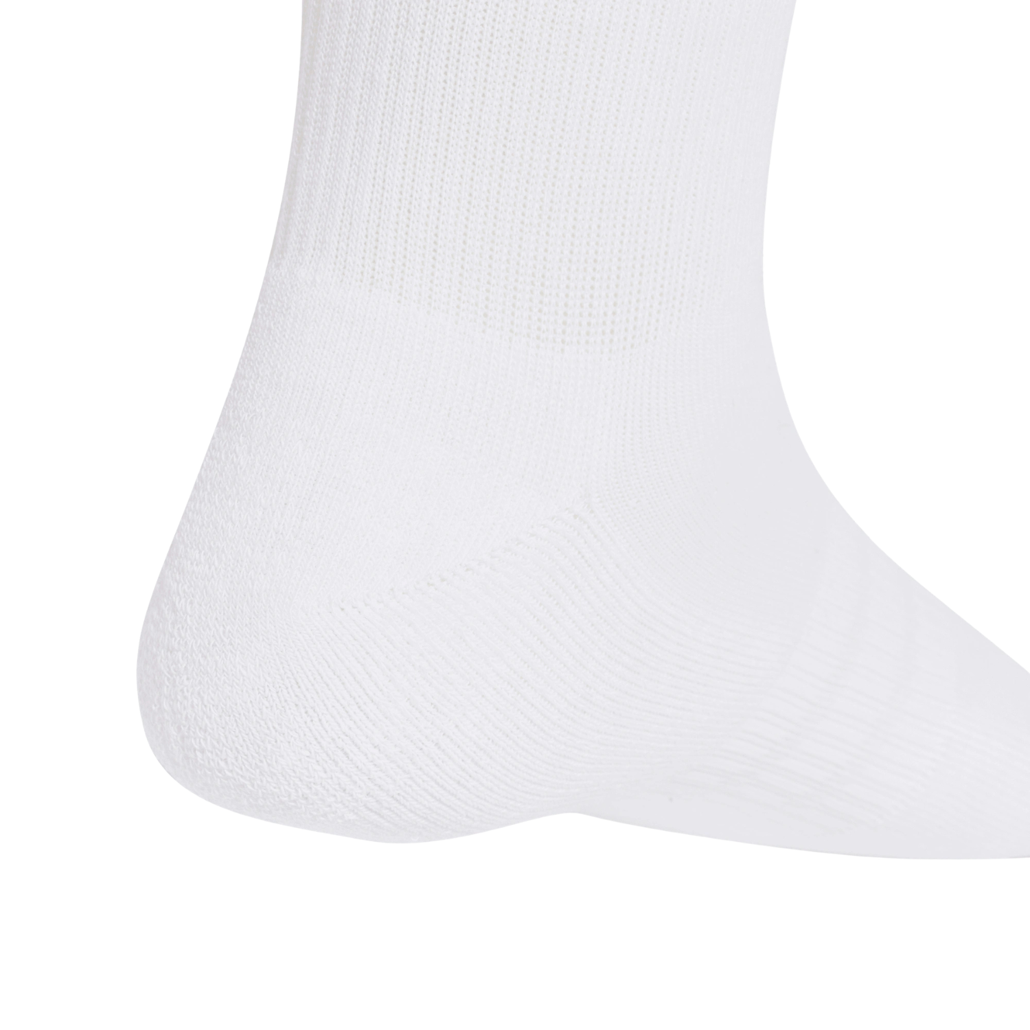 Adidas Cushioned Sportswear Crew 3 Pack Socks Unisex - White KQ6760 Clothing Adidas