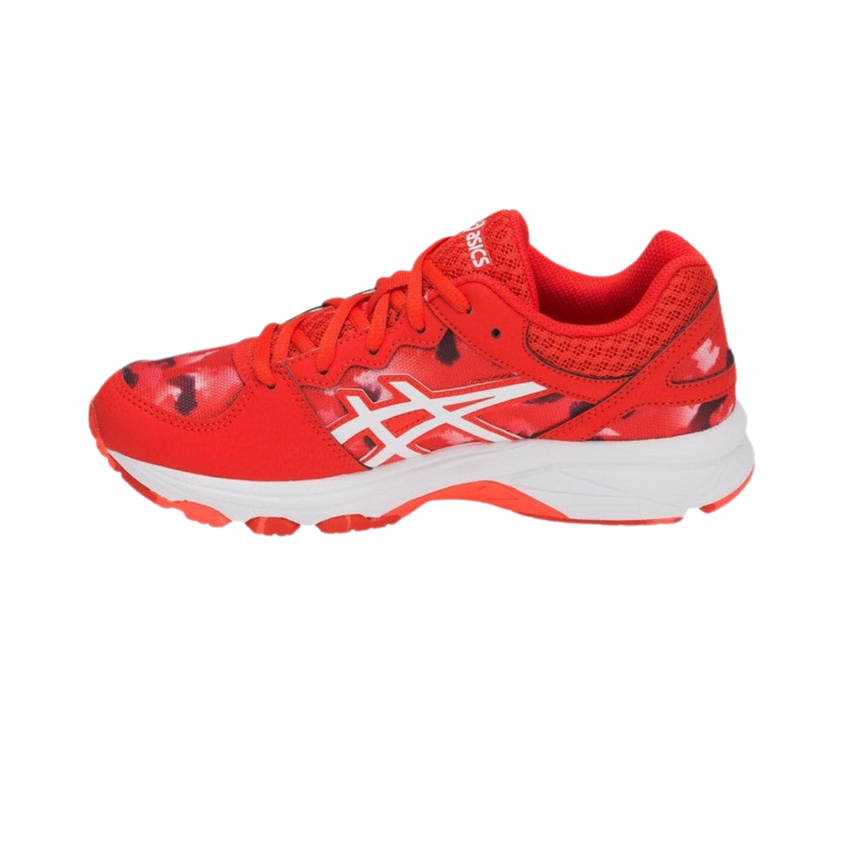ASICS GEL-NETBURNER Professional GS - Fiery Red/White Netball Shoes Asics
