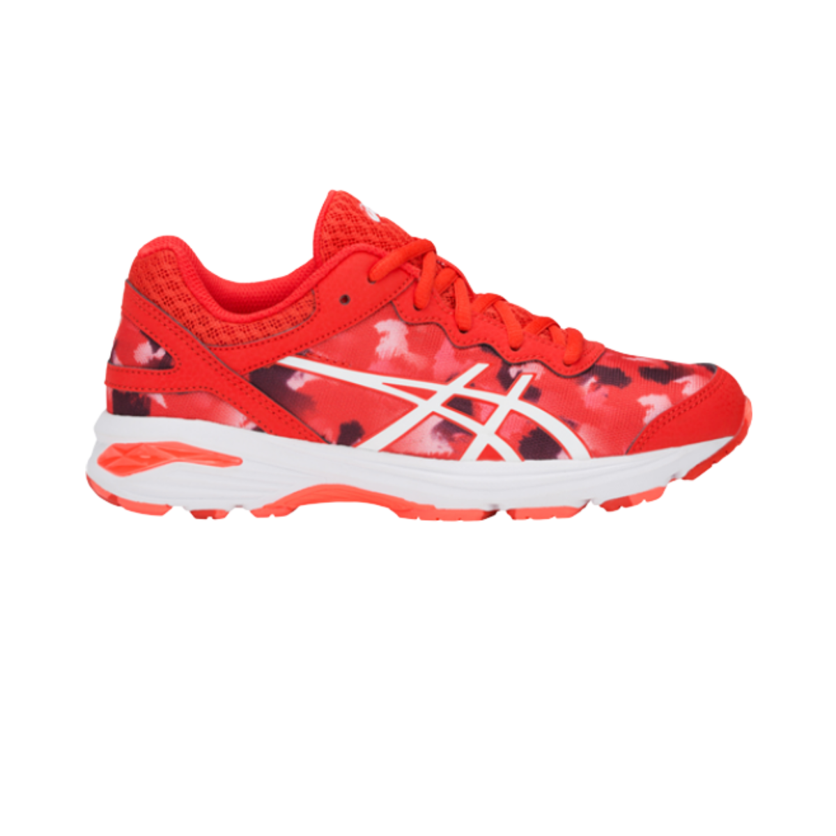 ASICS GEL-NETBURNER Professional GS, Fiery Red/White, front view